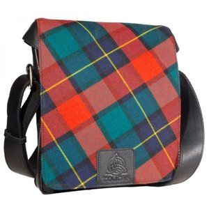 Toucan - Scottish Tartan Wool & Leather Purse
